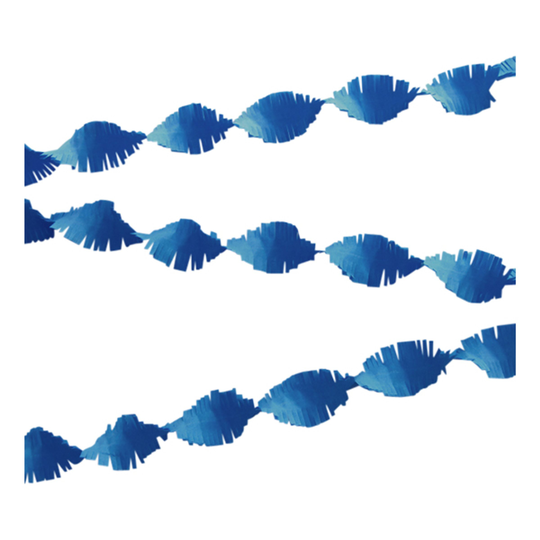 Kräppgirlang Marinblå - 6 meter