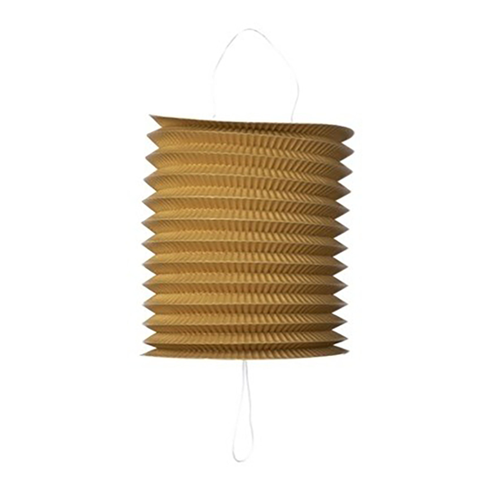 Papperslykta Guld Metallic