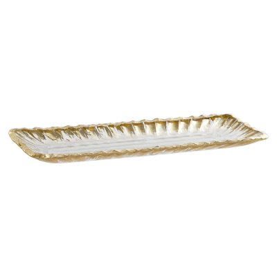 Bordsdekoration DKD Home Decor Glas (40 x 12 x 3 cm)