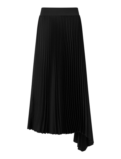 Sabin weave plisse kjol black