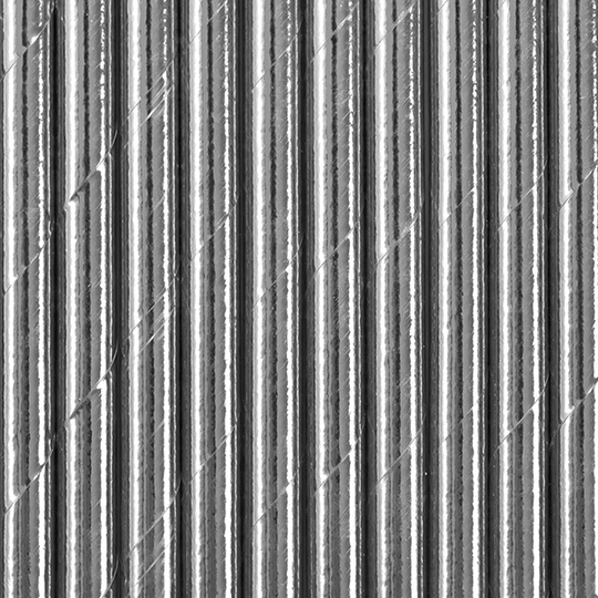 Sugrör - Metallic - Silver