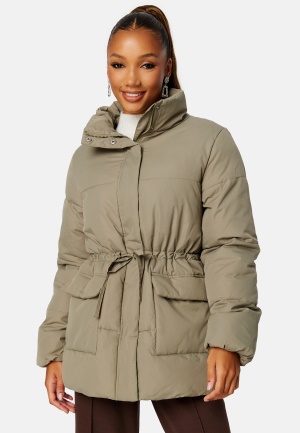 BUBBLEROOM Cleo Recycled Padded Jacket Dark green M
