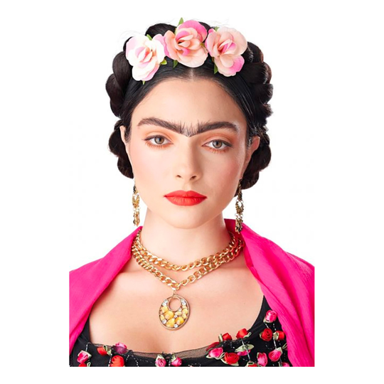 Frida Brun Fläta & Blommor