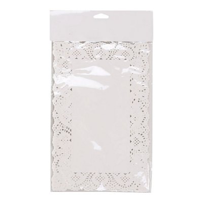 Bordsduk Wooow Papper Vit (19 x 30 cm)
