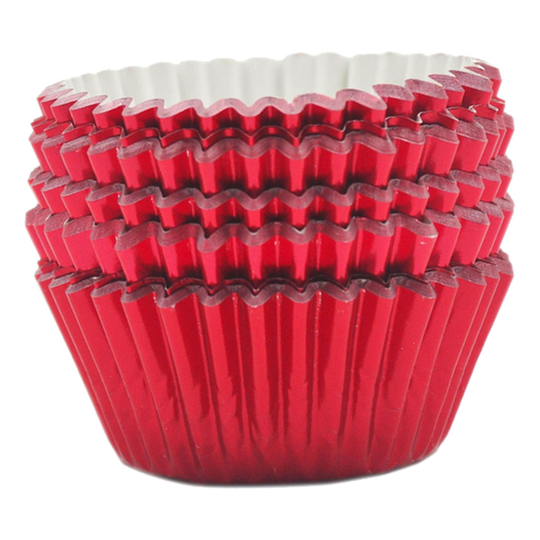 Bakformar Folie Röd - 100-pack