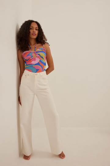 NA-KD Party Meshbody - Multicolor