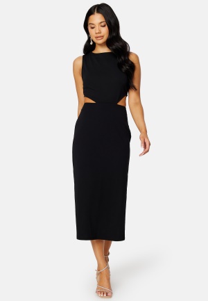 BUBBLEROOM Pamela cut out Dress Black L