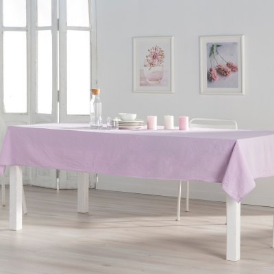 Bordsduk Naturals Lila (Mått: 140 x 160 cm)