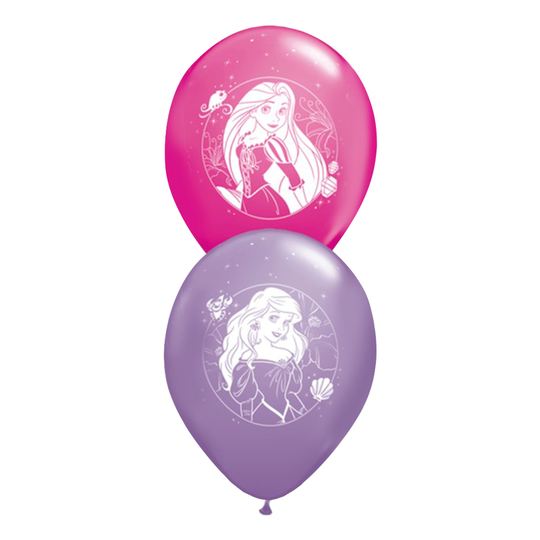 Ballonger Disney Prinsessor 2 - 8-pack