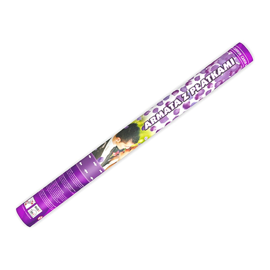 Konfettikanon Rosenblad Lila - 80 cm