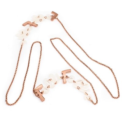 Damhalsband Folli Follie 3N13T025RW (85 cm)
