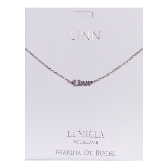 Namnhalsband Silver - Linn