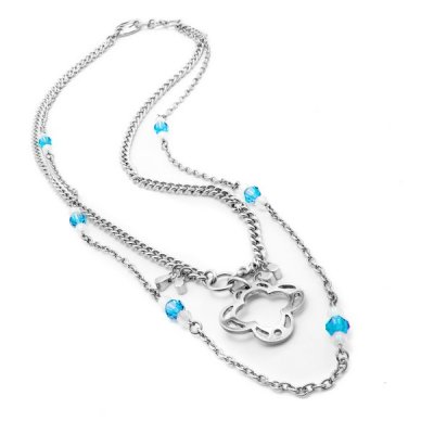 Damhalsband Folli Follie 3N9F226CW (45 cm)