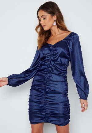 Pieces Nellia LS Dress Deep Ultramarine M