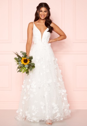Nicole Falciani X Bubbleroom Nicole Falciani Wedding Skirt White 34