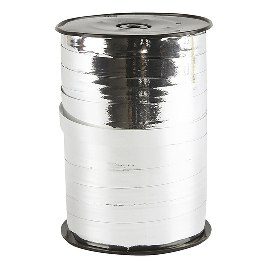 Presentsnöre Metallic Silver - 250 meter