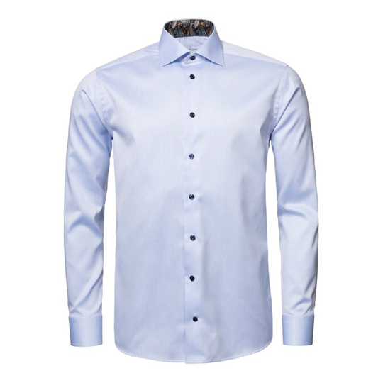 Signature twillskjorta super slim fit ljusblå