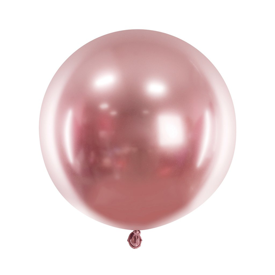 Chromeballong - 60cm - Roséguld