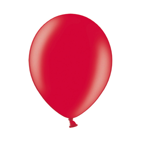 Ballonger - Metallic - Röda
