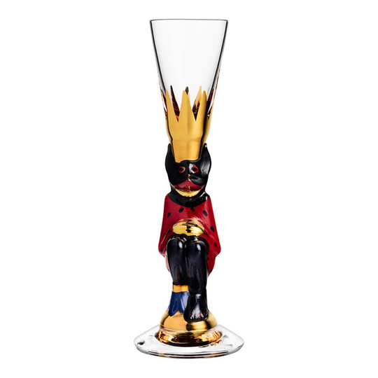 Nobel sparkling devil champagneglas röd 4 cl