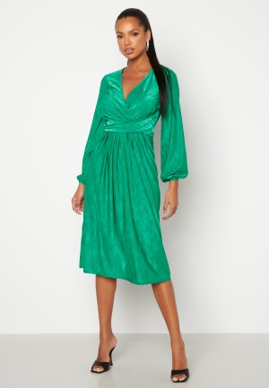 Bubbleroom Occasion Misou Tie Dress Green 46