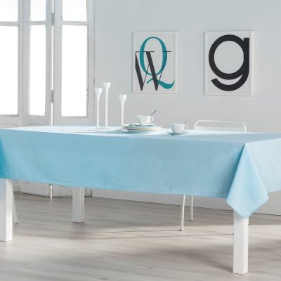Bordsduk Naturals Blå (Mått: 140 x 200 cm)