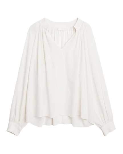 Blus rosanda vit
