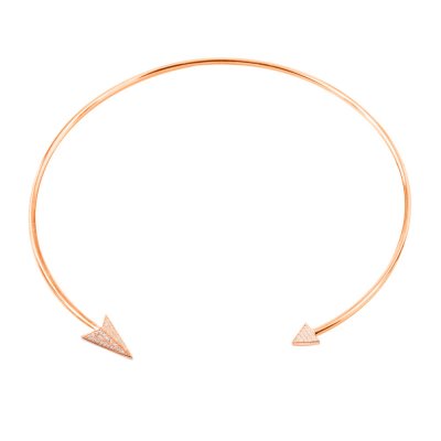 Damhalsband Sif Jakobs N0071-CZ-RG (43 cm)