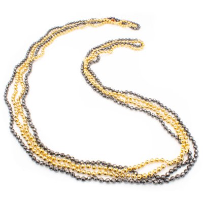 Damhalsband Folli Follie 4N9A113KY (80 cm)