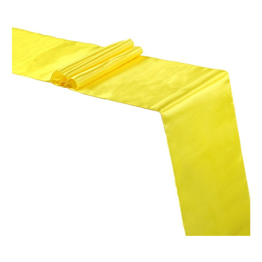 Bordslöpare Satin Gul