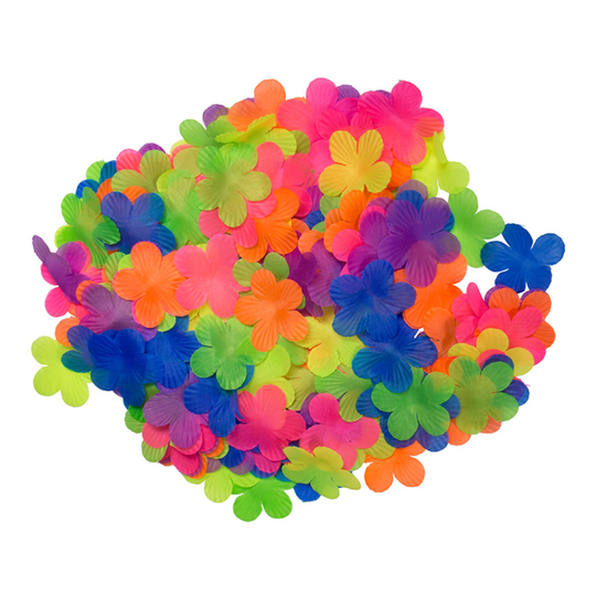 Neonfärgade Hawaiiblad - 300-pack