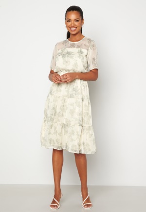 Bubbleroom Occasion Brie Midi Dress Green / Floral 46