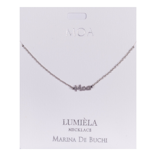 Namnhalsband Silver - Moa