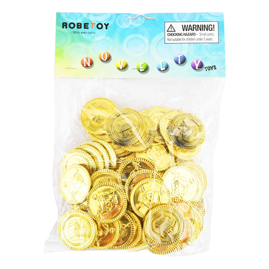 Casinomynt Guld - 72-pack