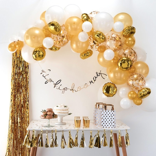 Ballongbåge Guld