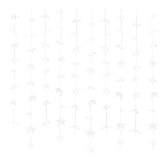 Backdrop Origami-blommor Vit
