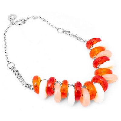 Damhalsband Folli Follie NL1B010SR0 (25 cm)