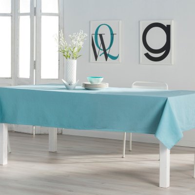 Bordsduk Naturals Grön (Mått: 140 x 225)