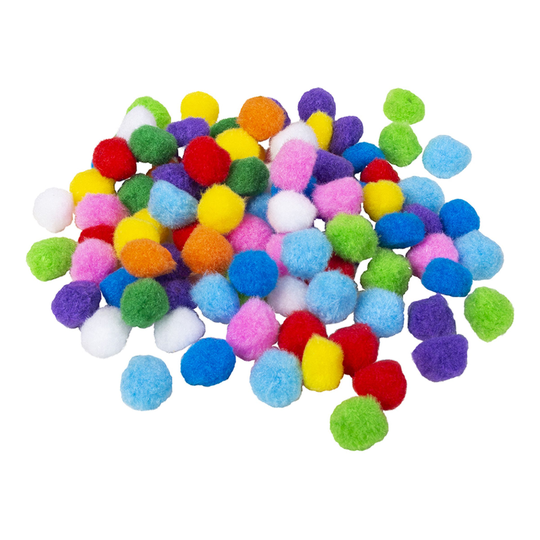 Pom Pom Mini Multi - 100-pack