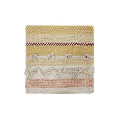 Kuddfodral DKD Home Decor Multicolour Frans Boho (60 x 60 x 2 cm)