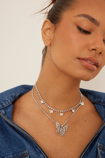 NA-KD Accessories Halsband - Silver