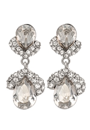 LILY AND ROSE Petite Grace Earrings Silvershade One size