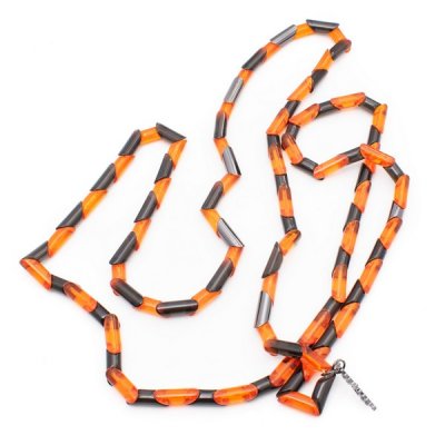 Damhalsband Folli Follie NL1B029WOB (80 cm)