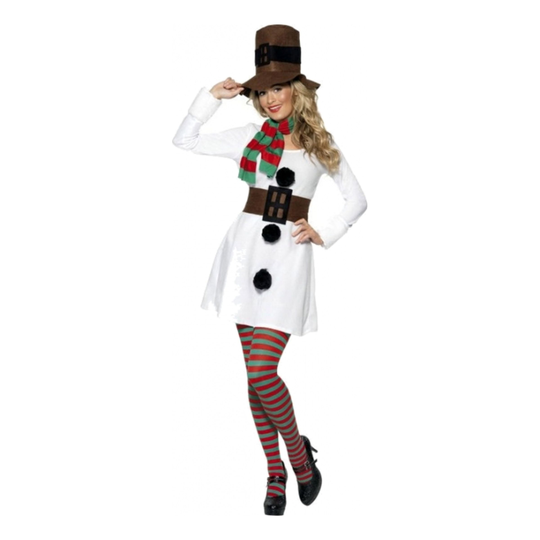 Miss Snögubbe Maskeraddräkt - Small