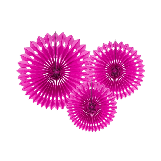 Pin Wheels - 3-pack - Hot Pink