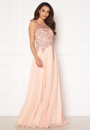 Christian Koehlert Alexandria Embellished Dress Pearl Pink 38