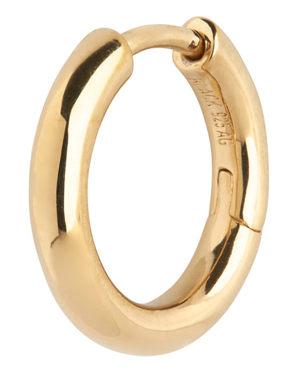 Örhänge polo huggie guld