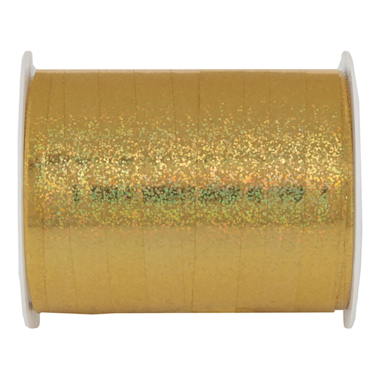 Presentsnöre Guld Holografiskt - 1-pack