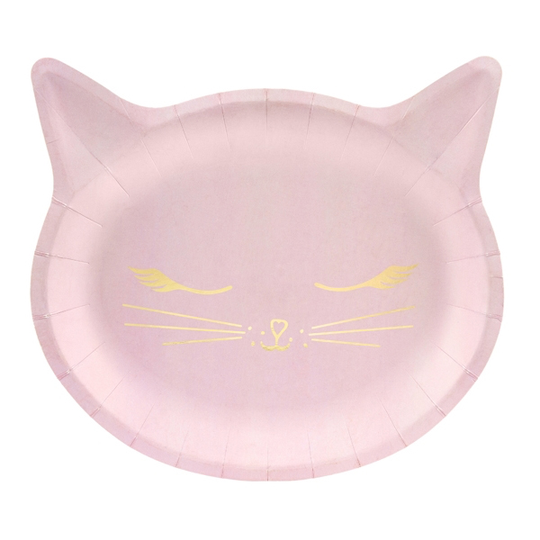 Papptallrikar - Cat