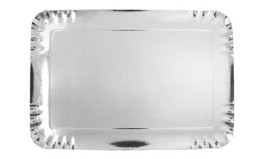 Serveringsfat - Metallic - Silver